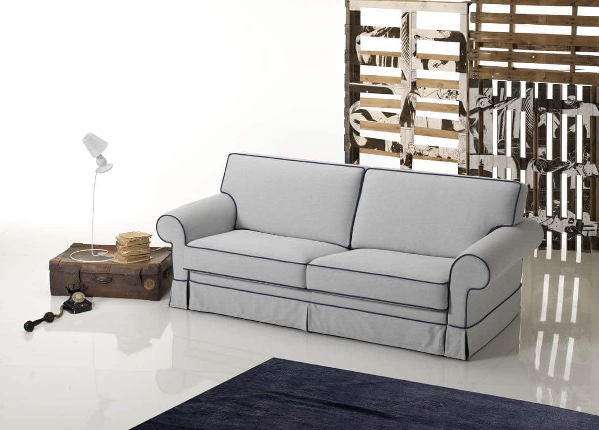 Divano Letto in Stile Modello Classic foto del sofà convertibile chiuso