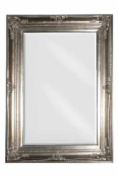 Specchio argentato rettangolare
