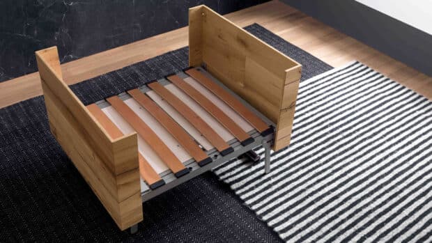 Table Bed tavolo trasformabile in letto singolo multifunzione - secondo passo apertura