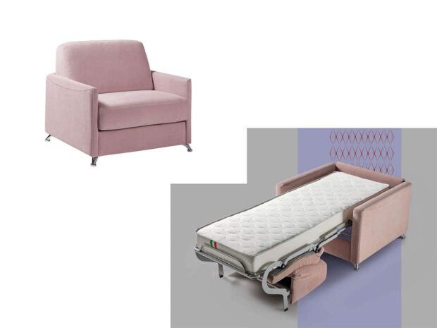 poltrona-letto-modello-juice-piede-alto-e-materasso-alto-per-uso-quotidiano-foto-aperta-e-chiusa