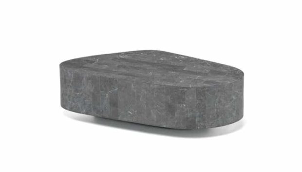 Tavolino salotto Geomag in pietra gray stone