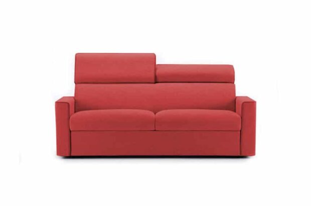 Svendita divano letto o fisso Gioia trasformabile su misura versione lineare per chiusura