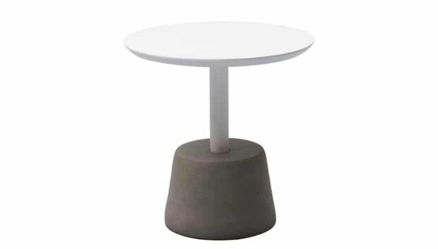 Tavolino da divano Kos design moderno rotondo