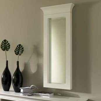 Specchio in stile classico Leffe bianco